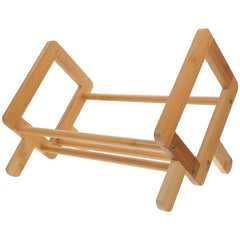 Book Shelf for Desktop Bookshelf Bamboo Organizer Display Storage Rack and Wood Office Furniture