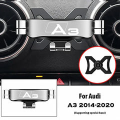 Car Mobile Phone Holder For Audi A3 S3 8V 2014-2020 Air Vent Mounts Stand GPS Gravity Navigation Bracket Car Accessories