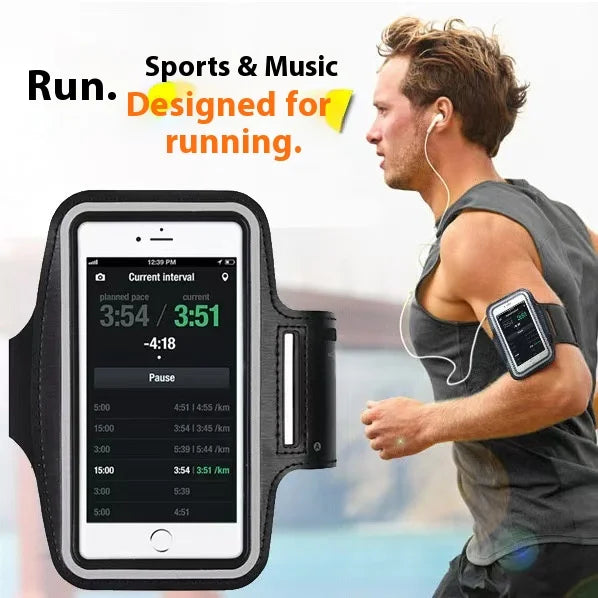 Running Sports Phone Armband – Fits Up to 7” Phones