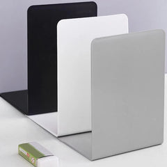 L-Shaped Desktop Bookends – Minimalist Book Support Rack