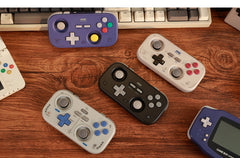 IINE Retro Pocket Chronos Controller Nintendo Layout, Hall Effect Joysticks, 1000Hz Polling Rate,Portable for Switch/PC/Mobile