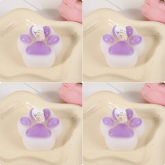 1pc/4pc Cat Paw Design Scented Candle ,For Birthday, Valentine's Day, Diy Home Decoration, party decoration, wedding souvenirs
