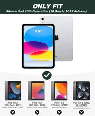 For IPad 10th Generation Case with Keyboard 10.9 Inch 2022 Covers Wireless Bluetooth Magnetic Leather for IPad 10 Case Funda