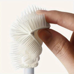 Foldable 360 degree comprehensive cleaning silicone brush with long handle design, reusable for bottles and cups Kitchen Tools, Kitchen Cleaning