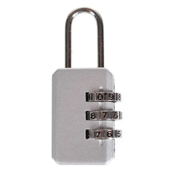 3 Digit Resettable Combination Padlock Luggage Case Padlock Box Black Lock Coded Lock School Gym Locker Sheds 2022