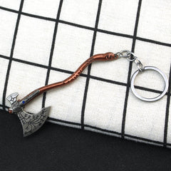 New God of War 4 Kratos Sword Keychain Pendant Keyring Jewelry Men And Women Car key chain Accessories