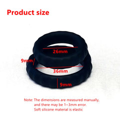 Penis Ring Reusable Silicone Semen Cock Ring Penis Enlargement Delayed Ejaculation Sex Toys For Men