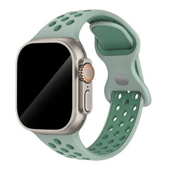 Sport Strap for Apple Watch Band 44mm 45mm 46mm 49mm/38mm 40 41mm Colored Particles Rubber Band IWatch Ultra 11 10 9 8 7 6 5 SE