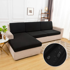 Waterproof Sofa Cushion Covers Non-slip Silky Sofa Seat Covers Furniture Protector Soft Stretch Sofa Cover For Living Room Hotel