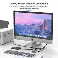 USB Hub Extensions Type C Male to 4 USB Female Cable Splitter OTG High Speed Transfer Adapter Portable Converter For PC Laptops