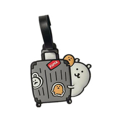 Cartoon Anime Self-depreing Bear Nagano Lage Tag Cute Bag Tag Travel Suitcase Che-in Board Portable Outdoor Gear