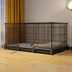 Dog Cage Small Dog Indoor with Separate Toilet Household Corgi Teddy Pomeranian House Kennel Dog Pet Fence Pet Shop
