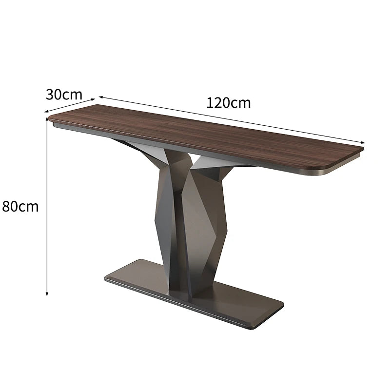 Modern Luxury Console Tables Italian Aesthetic Minimalist Entryway Console Tables Elegant Living Room Furniture