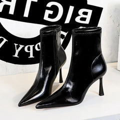Women’s wear Pointed Toe Ankle Boots – Sexy High Heel Boots