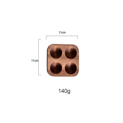 Wooden Double-Row Egg Storage Organiser – 4, 6 or 12 Holes – additional product image