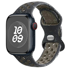 Sport Strap for Apple Watch Band 44mm 45mm 46mm 49mm/38mm 40 41mm Colored Particles Rubber Band IWatch Ultra 11 10 9 8 7 6 5 SE