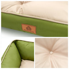 Winter Dog Beds,Waterproof Large Dog Bed with Sides, Non-Slip Bottom and Egg-Crate Foam Big Pet Couch Bed Washable Pet Shop