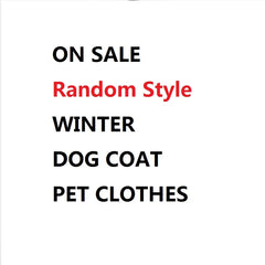 ON Sale Dog Winter Warm Clothes Random Style Pet Dog Clothing Coat For Small Dogs Cat Thicken Jacket Costumes Outfits Chihuahua