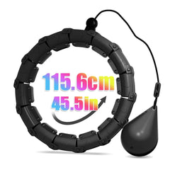 Fitness circle, detachable hula hoop, abdominal fat reduction hula hoop, women's home-use fitness body massage equipment