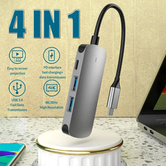 USB C HUB Type C Adapter with 4K HDMI 100W PD USB C Port SD TF Card Reader for MacBook iPad Huawei Sumsang Phone