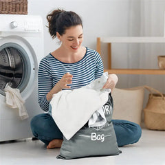 Travel Laundry Bags with Zip, Waterproof Laundry Bag Travel, Reusable Wet Bag with Zip, Waterproof Laundry Bag for Fitness