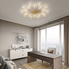 Nordic Ceiling Lighting for Living Room Bedroom Kitchen Led Ceiling Light Fixture Indoor Home Firework Decor Ceiling Lights