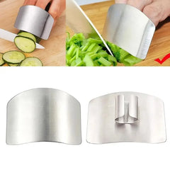 1 Pcs Stainless Steel Kitchen Tool Hand Finger Protector Knife Cut Slice Safe Guard Kitchen Tools, Kitchen Accessories