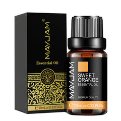 MAYJAM Essential Oil Citronella Jasmine Eucalyptus Sweet Orange Lemongrass Grapefruit Black Pepper Cajeput Cypress Ginger Scents
