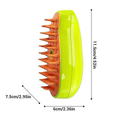 Cat Dog Steamy Brush Steam Brush Electric Sprayer for Massage Pet Grooming tool Shedding 3 in 1 Electric Sprays Massage Combs Pet Shop, Pet Accessories