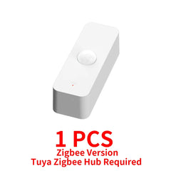 Tuya WiFi Zigbee PIR Motion Sensor Smart Home Human Body Infrared Detector Security Smart Life Works With Alexa Google