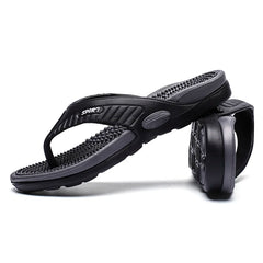 Men’s Massage Flip Flops – Breathable Summer Beach Sandals
