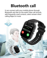 G.LWear New Women's Smart Watch Bluetooth Call Fitness Tracker Heart Rate Monitor Alarm Clock Outdoor Sports Men's Smartwatch