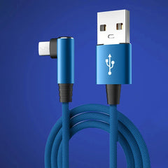5A Fast Charging Type C Cable 90 Degrees Elbow Cable USB C Cable for Game for Samsung Xiaomi Redmi Honor Phone Charger Usb Cable
