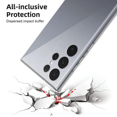Soft Silicone Clear Phone Case For Samsung A53 A13 A52 A12 A54 A16 A55 A52S S25 S24 S22 S21 S23 Ultra S20 FE Galaxy Note 20Ultra