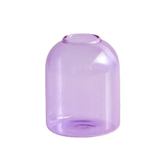 Candle Holder for Pillar Candles Stand Home Decor Colorful Glass Decorative Bottle Jar Storage Bowl