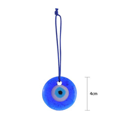 Blue Evil Eye Owl Lucky Charm Car Key Chain Protection Tassel Hanger Crystals Car Key Chain Fashion Jewelry Gift Car Accessories