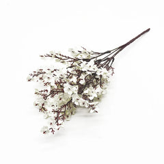 Artificial Flower Silk Gypsophila Peach Home Arch Table Outdoor Garden Wedding Bridal Bouquet Festival DIY Gift Decoration Props Home Decor, Plants & flowers