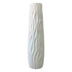 Decorative Vase Textured Floor Standing Vase Modern Tall Vase for Home Living Room