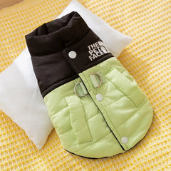 Pet Warm Cotton Coat Two-legged Dog Clothes Thickened Teddy Down Jacket Small to Medium Dog Cute Winter Pet Shop Pet Clothing