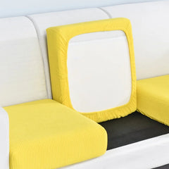 2/3pcs Couch Covers Stretch Cushion Covers Sofa Seat Cushion Slipcover Cushion Protector For Bedroom Office Living Room Home Dec