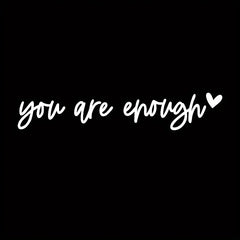 Inspire Motivational Quote Decal You Are Beautiful Mirror Vinyl Sticker Believe in yourself Stickers Bathroom Fitting Room Decor