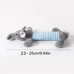 Funny Simulated Animal No Stuffing Dog Toy with Squeakers Durable Stuffingless Plush Squeaky Dog Chew Toy Crinkle Pet Squeak Toy Pet Shop