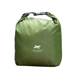 Foldable Waterproof Dry Bag, Oxford Cloth Portable Storage Pouch for Camping, Hiking & Swimming