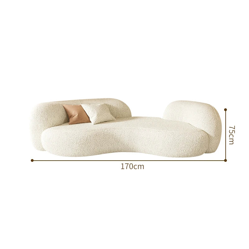 Nordic Luxury Living Room Sofa Berber Fleece Adults Elegant Corner Living Room Sofa Relaxing Soft Wohnzimmer Corner Sofa
Living Room Furniture