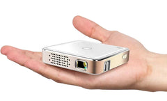 Smartldea New Mini DLP HD Projector Support 1080p Built-in Battery Capacity Wired Phone Mirroring Projector Home Theater Beamer
