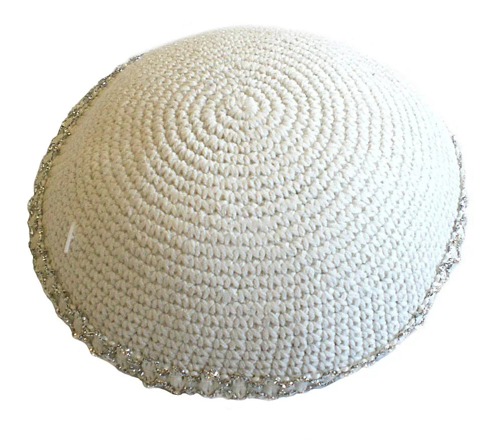 HAND MADE KNITTED YARMULKE KIPPAH SKULL CAP, CUSTOMIZED ORDER UNDER ENQUIRY FIRST