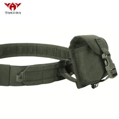 YAKEDA  Training belt outdoor patrol eight piece set, detachable and adjustable training belt