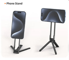 Ulanzi MA30 Carabiner-Mounted Phone Tripod for iPhone 15 14 13 12 Pro/Pro Max Dual-sided Magnet Tripod Desk Mount Phone Handle