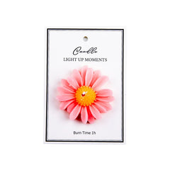 3D Daisy Candles Flower Scented Cup Candle Handmade Aromatherapy Floating Candle Birthday Party Festival Gift Wedding Home Decor