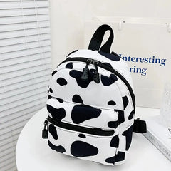 Mini Women's Backpacks Nylon Female Bag Animal Printing Small Feminina Backpack School Bags For Teen Girls Knapsack